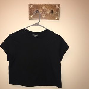 Brand new black crop top